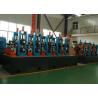 Different Size Round Square Carbon Steel Tube Mill / Production Line for sale
