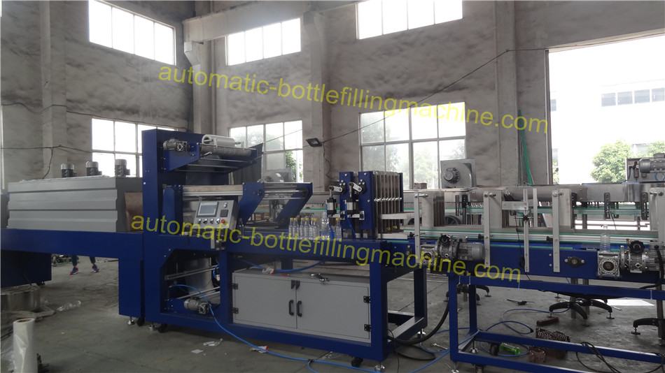 PP PE Film Industrial Shrink Wrap Machine , Sleeve Labeling Machine For Bottles / Cans