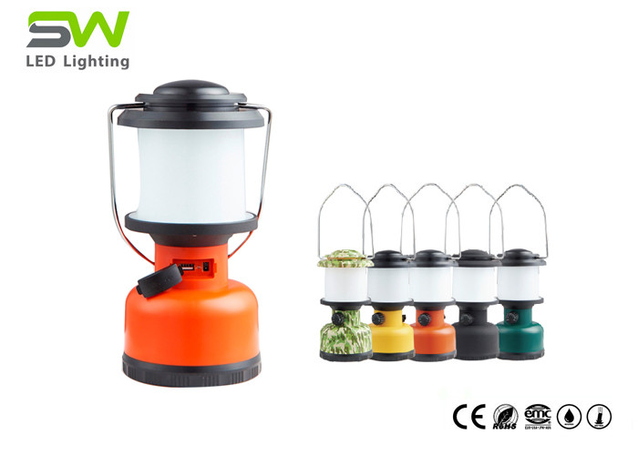 Quality Portable Rechargeable Camping Tent Lights / Battery Operated Outdoor Lanterns for sale