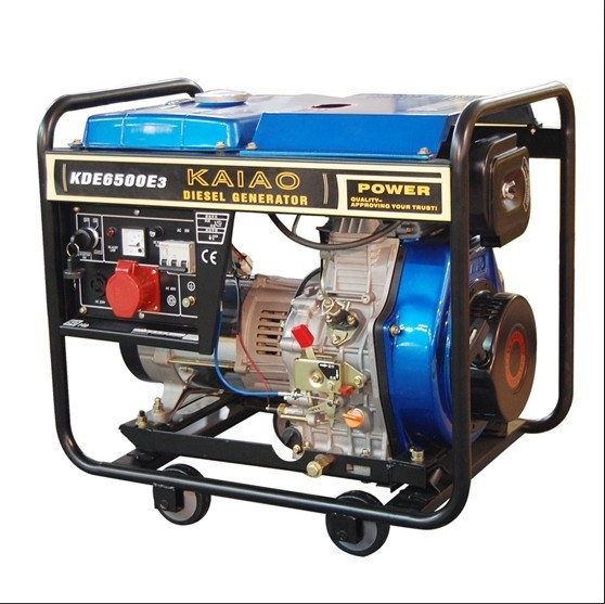 Quality 5KVA Air Cooled Diesel Generator Set With 3000/3600rpm Engine Speed Rpm for sale