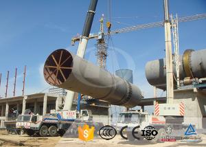 Quality YZ1939 Large Lime Production Plant Quicklime Rotary Kiln Automatic Temp Measuring for sale