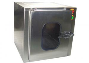 China Micro Electronic Cleanroom Pass Box Laboratory Clean Room Pass Thru Box on sale