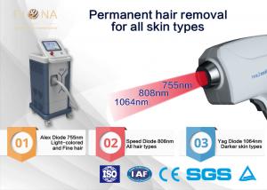 Quality Clinic Use Permanent Hair Removal Equipment 600W No Pigmentation High Efficiency for sale