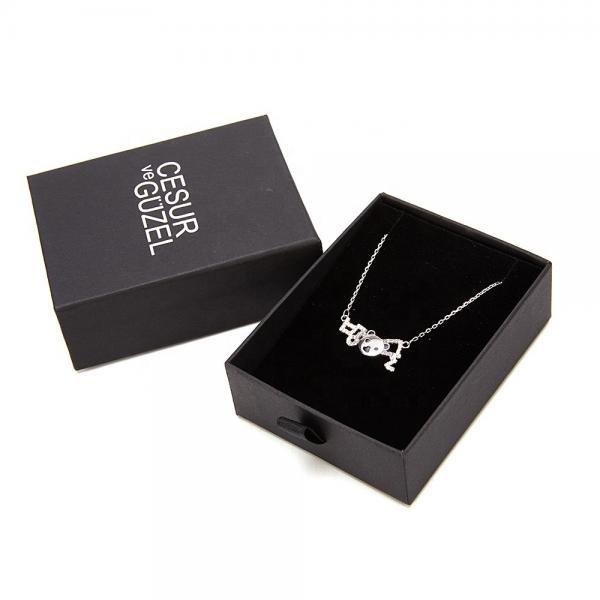 EVA Sponge Inlay Luxury Magnetic Jewelry Box For Ring Necklace