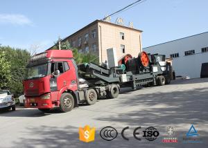 Quality Large Mobile Granite Crushing Equipment / Stone Crusher Machine ISO9001 for sale