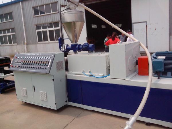 Buy PP / PE Electric Wire Corrugated Plastic Pipe Extrusion Line , Corrugated Pipe Extruder at wholesale prices