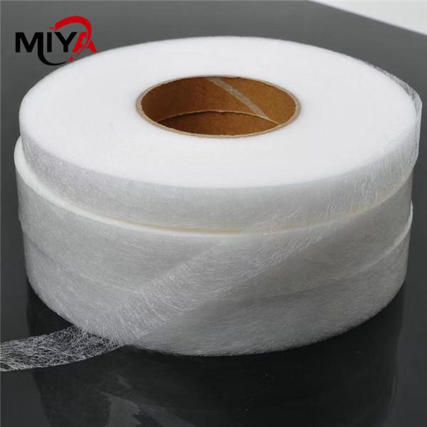 Buy 10cm Width Hot Melt Web For Fusible Interlining Clothing Lining at wholesale prices