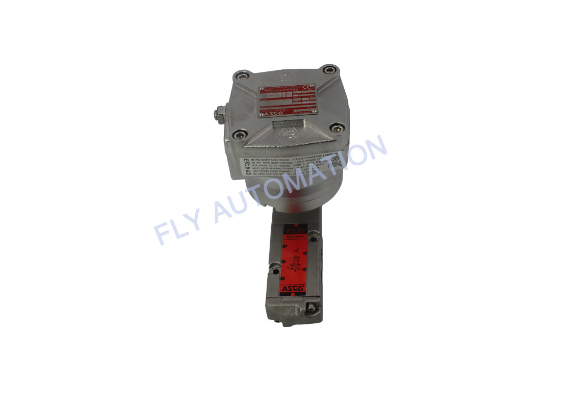 China 1/4 Stainless Steel High Flow Pilot Operated Solenoid Valve ASCO VCEFCM8551A421 on sale