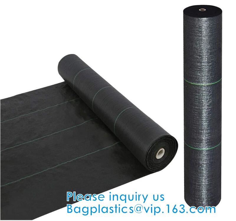 Garden Weed Barrier Landscape Fabric Durable & Heavy-Duty Weed Block Gardening Mat, Easy Setup & Superior Weed Control