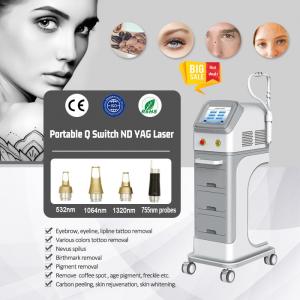 Buy cheap 700mj Stable Q Switched Nd Yag Laser Carbon Peeling Skin Rejuvenation from wholesalers