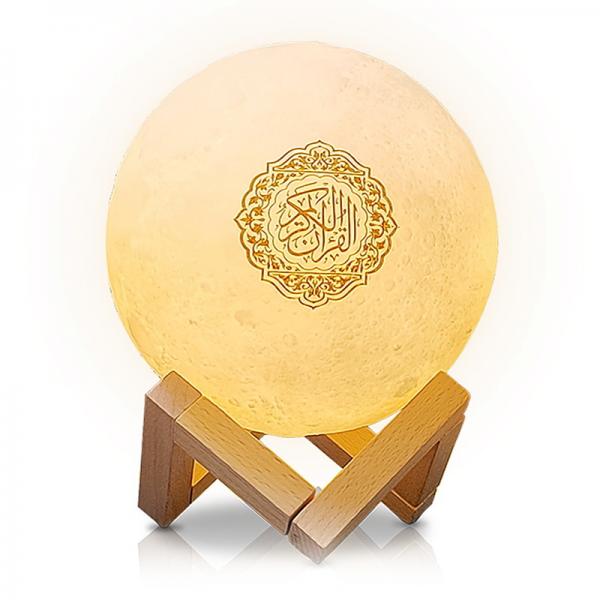 Portable bluetooth 15cm SQ168 Al Quran Moon Lamp 400mAh