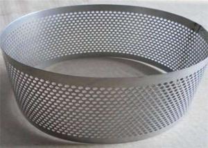 Quality Galvanized Perforated Stainless Steel Mesh Sheet For Filtration Support for sale