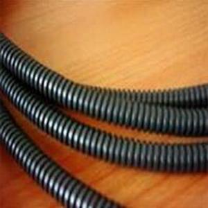 Flexible Corrugated Electrical Conduit Pipes , Plastic Flexible Hose