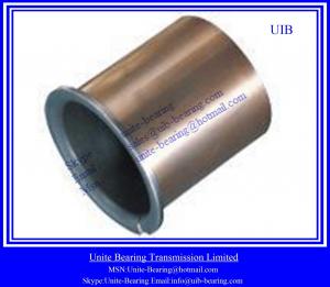 Quality SF-1X self lubricating bronze bushing flange style for sale