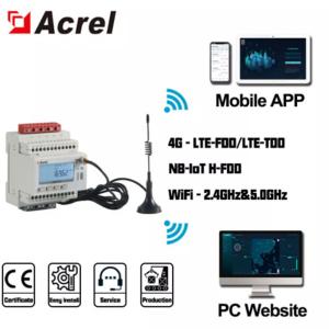 Quality ADW300 Acrel Wireless Energy Meter Iot Energy Management Platform For Microgrid for sale