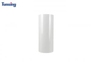 Quality High Adhesive Polyester PES Hot Melt Glue Film Bonding Shoe Label Milky White Translucent for sale