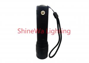 Quality Magnetic Charger Focusing Led Flashlight Rechargeable / Zoomable Led Flashlight for sale