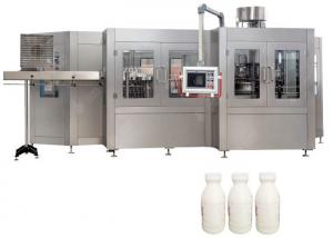 Quality High Performance Automatic Juice Milk Filling Sealing Machine 4000BPH Touch Screen for sale