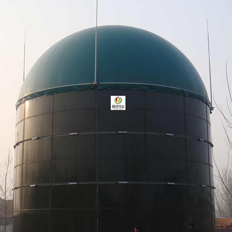 Quality Anaerobic Reaction Biogas Gas Holder PDFE Double Membrane Gas Storage Tank for sale