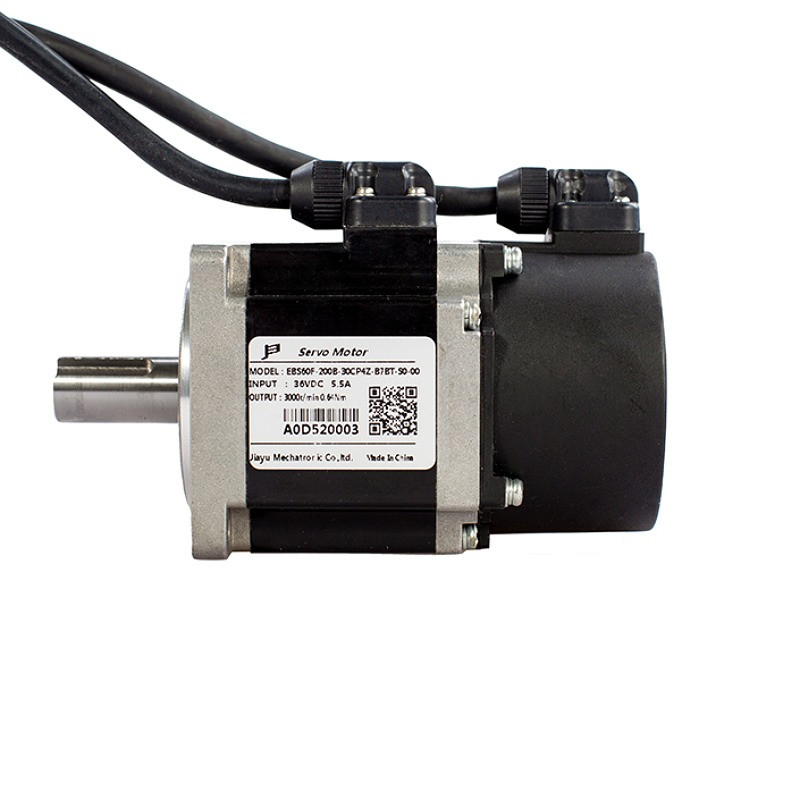 Quality Low Noise 2500RPM 200W 60mm Servo Motor DC 24V With Not Gearbox for sale