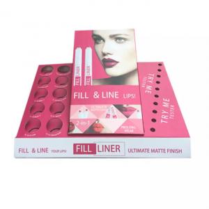 Quality Lipstick Cardboard Display Box , Countertop PDQ Display Box for sale
