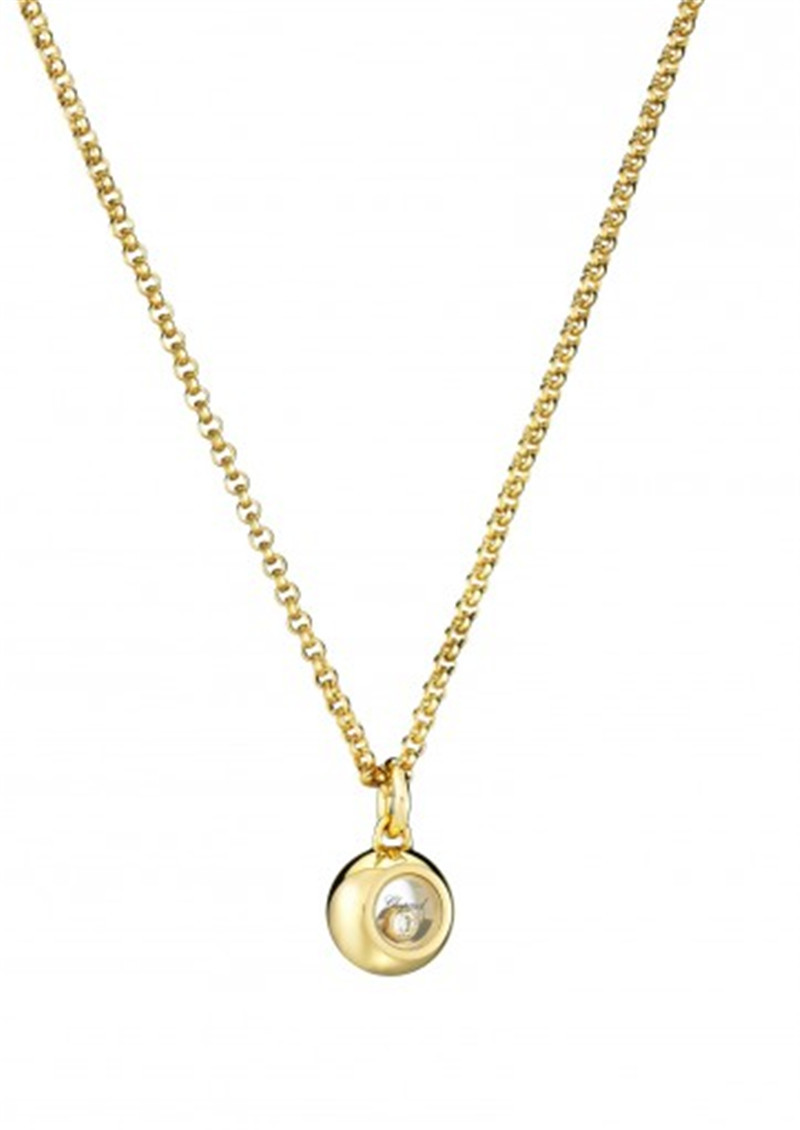 Quality 18K Yellow Gold Chopard Jewelry 42cm Length Luxury With 0.05 Carat Diamond for sale