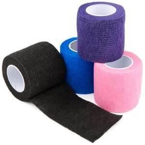 Quality Water Resistant Hand Tear Cotton Self - adhesive Elastic Cohesive Flexible Bandage for sale