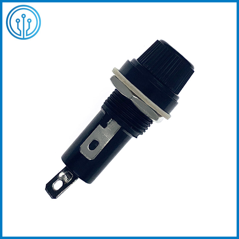 Buy Nut Mounting Quick Connect 3AG 6.35x30mm Glass Fuse Holder R3-13 10A 250V at wholesale prices