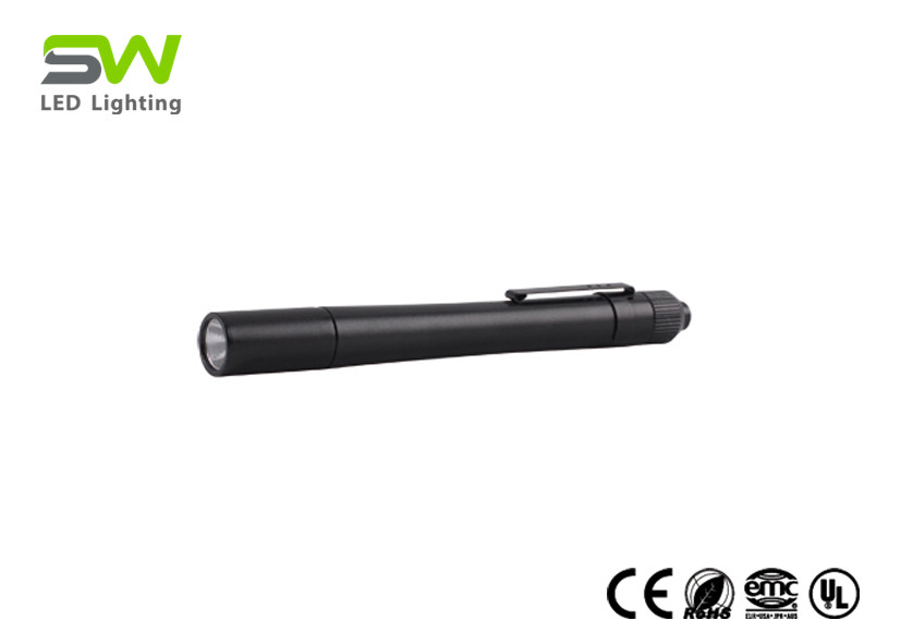 Quality 250 Lumen IP64 Cree XP G2 Led Penlight Medical With Clip , Doctor Pen Light for sale