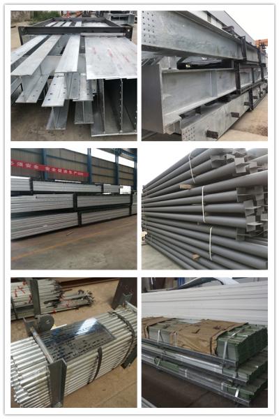 Customized Steel Structure Workshop Q355 Q235 Steel Portal Frame Warehouse