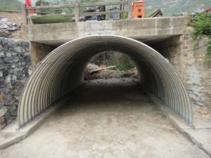 Quality Tunnel liner Corrugated steel tunnel liner Steel structure tunnel liner for sale