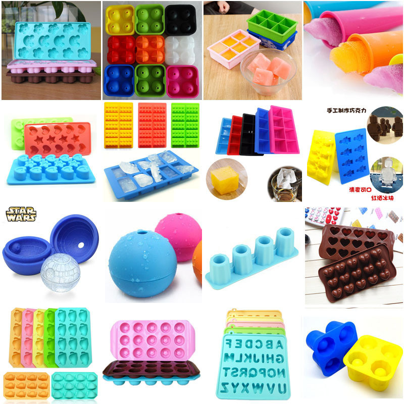 Quality plastic ice cube tray,silicone horse shape ice cube tray for sale