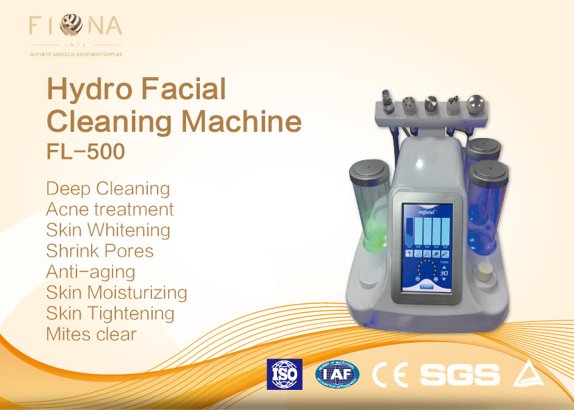 Quality Hydra Peel Portable Hydrafacial Machine With Radio Frequency Handle Body Slimming for sale