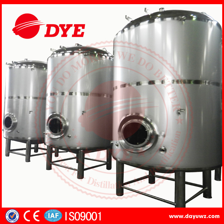 Quality 3000L Sanitary Stainless Steel Wine Tanks For Brewery / Beer Brewing Tanks for sale
