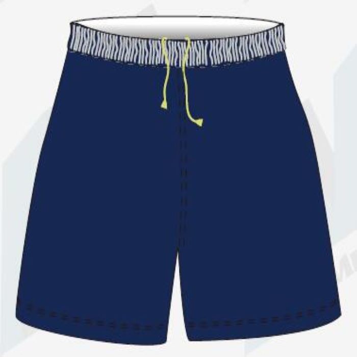 Quality Unisex 300gsm Navy Blue Rugby Teamwear Shorts Full Size for sale