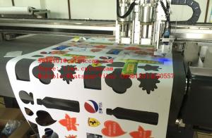 Quality Optical Camera Light Pointer Cross Mark Detection CNC Flatbed Cutter Plotter for sale