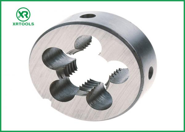Buy NPT HSS Thread Cutting Dies With White Finished Round Shape ISO4230 Approval at wholesale prices