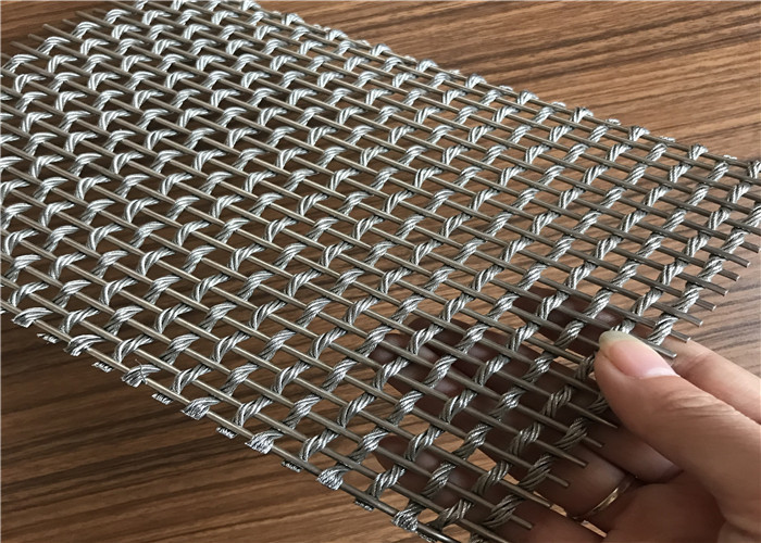 Quality Decorative Grille 1mm Wire Mesh Cabinet Door Panels for sale