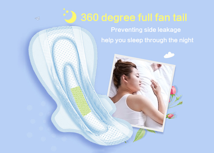 Disposable Type Cloud Sensation Sanitary Napkins With Good Absorption