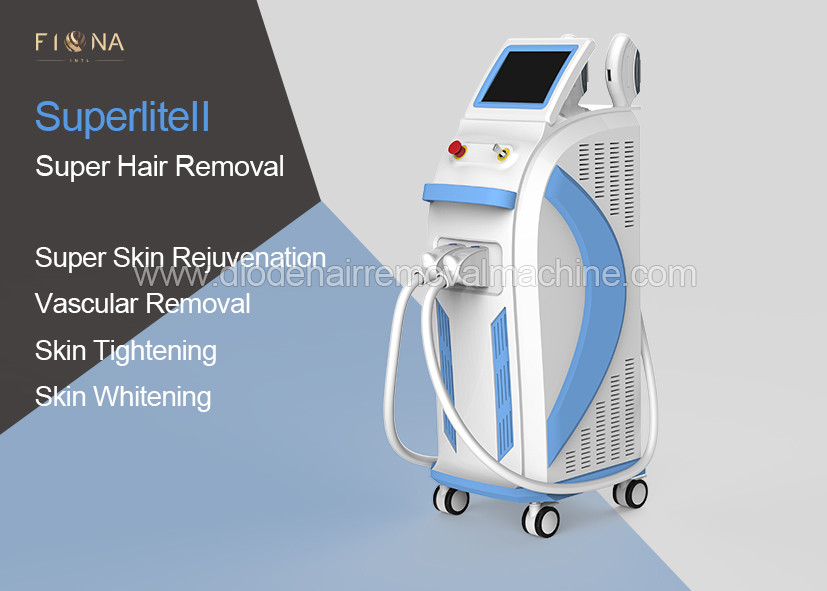 Quality 4 In 1 Opt Shr Hair Removal Machine Nd Yag Laser Tattoo Removal Machine for sale