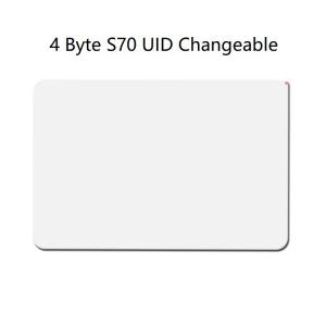 Quality MF1k S50 MF4K S70 0 Block Writable 7 Byte UID Changeable Rewritable RFID Card Chinese Magic Card for sale
