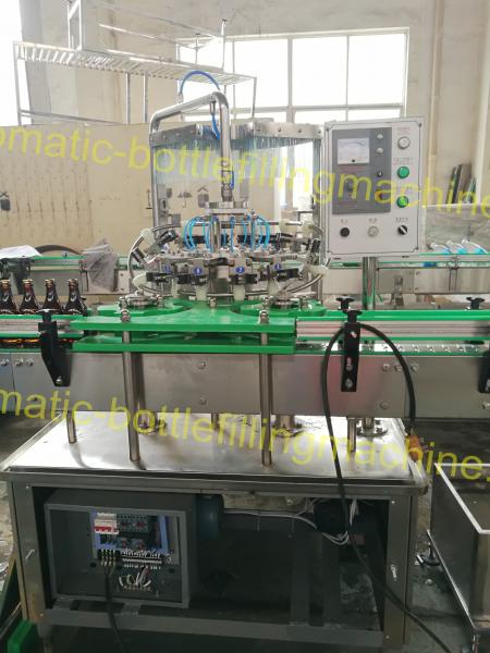 Beer Automatic Filling Machine Soft Drink Plant With Glass Bottles