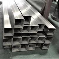 China SUS 201 316 Stainless Steel Square Hollow Pipe Tube Welded For Building for sale