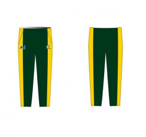 Quality Slim Fit Cricket Training Pants , 56cm Waist Mens Coloured Cricket Trousers Length 76cm for sale