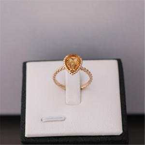 Quality Custom Make Gold Factory Luxury Jewelry Serpent Boheme Ring S Motif Citrin Ref JRG02702 for sale