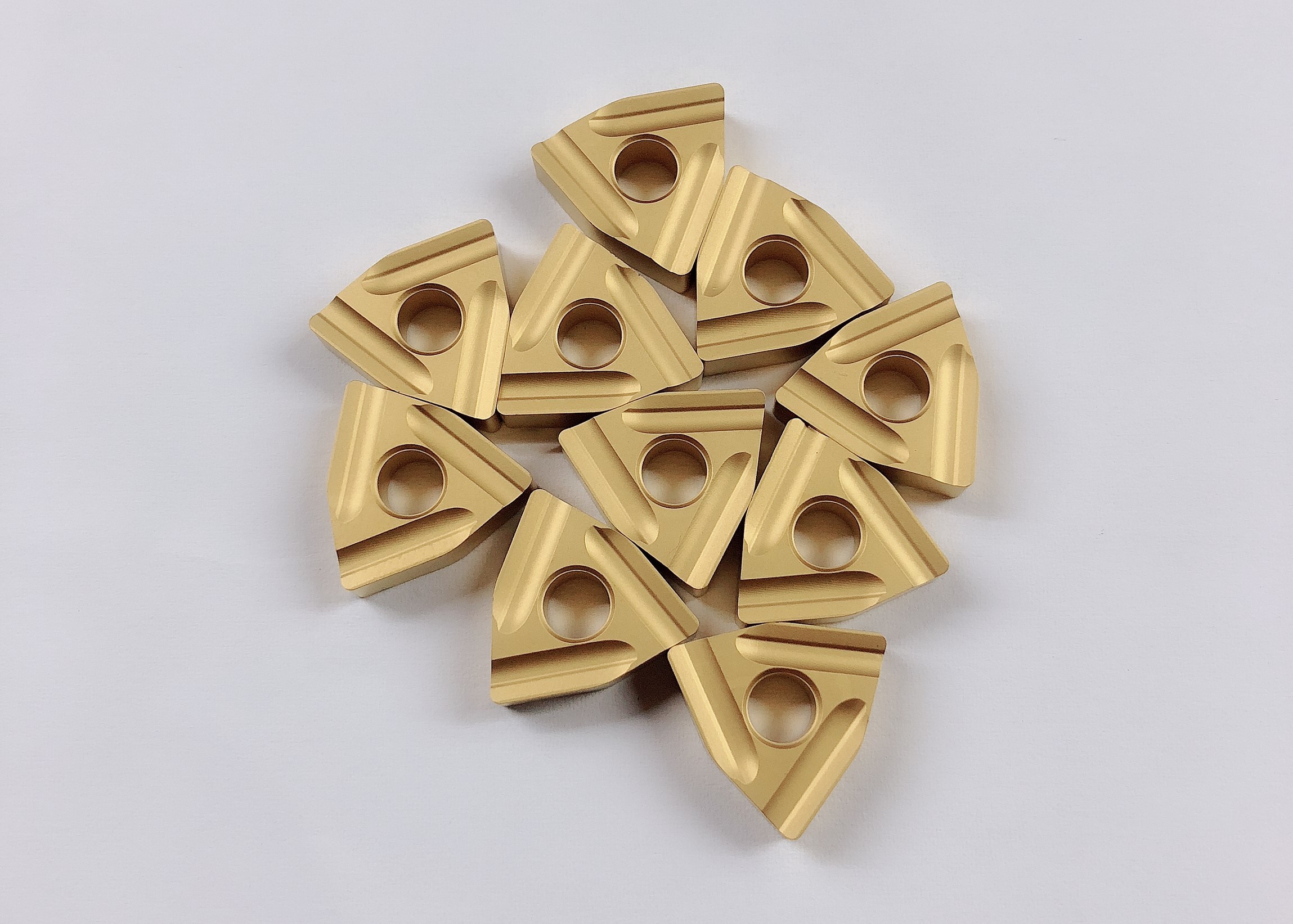 Buy Metal Machining Triangle Carbide Inserts , Valenite Carbide Inserts For Aluminum at wholesale prices