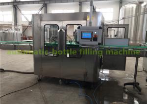 Quality Electric Hot Juice Filling Machine / Glass Bottle Production Line 5.88kw for sale