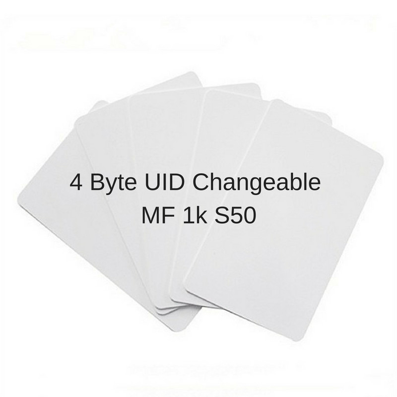 Buy cheap MF1k S50 MF4K S70 0 Block Writable 7 Byte UID Changeable Rewritable RFID Card from wholesalers