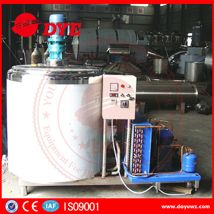 Quality Dairy Stainless Steel Milk Tank With Cooling System Control Panel CE certificated for sale
