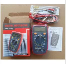 Quality Small Multimeter With Backlight Dt33c digital multimeter for sale